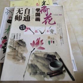 无师自通学国画6：荷花