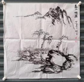 明宏居士：原名李英光，1971年生，河北辛集人。先后攻读于河北工艺美术学校，中国艺术研究院中国书法院。受教于齐良迟，许鸿宾，曾翔，胡抗美等大家。曾任河北经济日报美术编辑，石家庄市书协驻会副秘书长