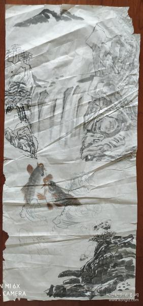 字画1574
 约85*44厘米