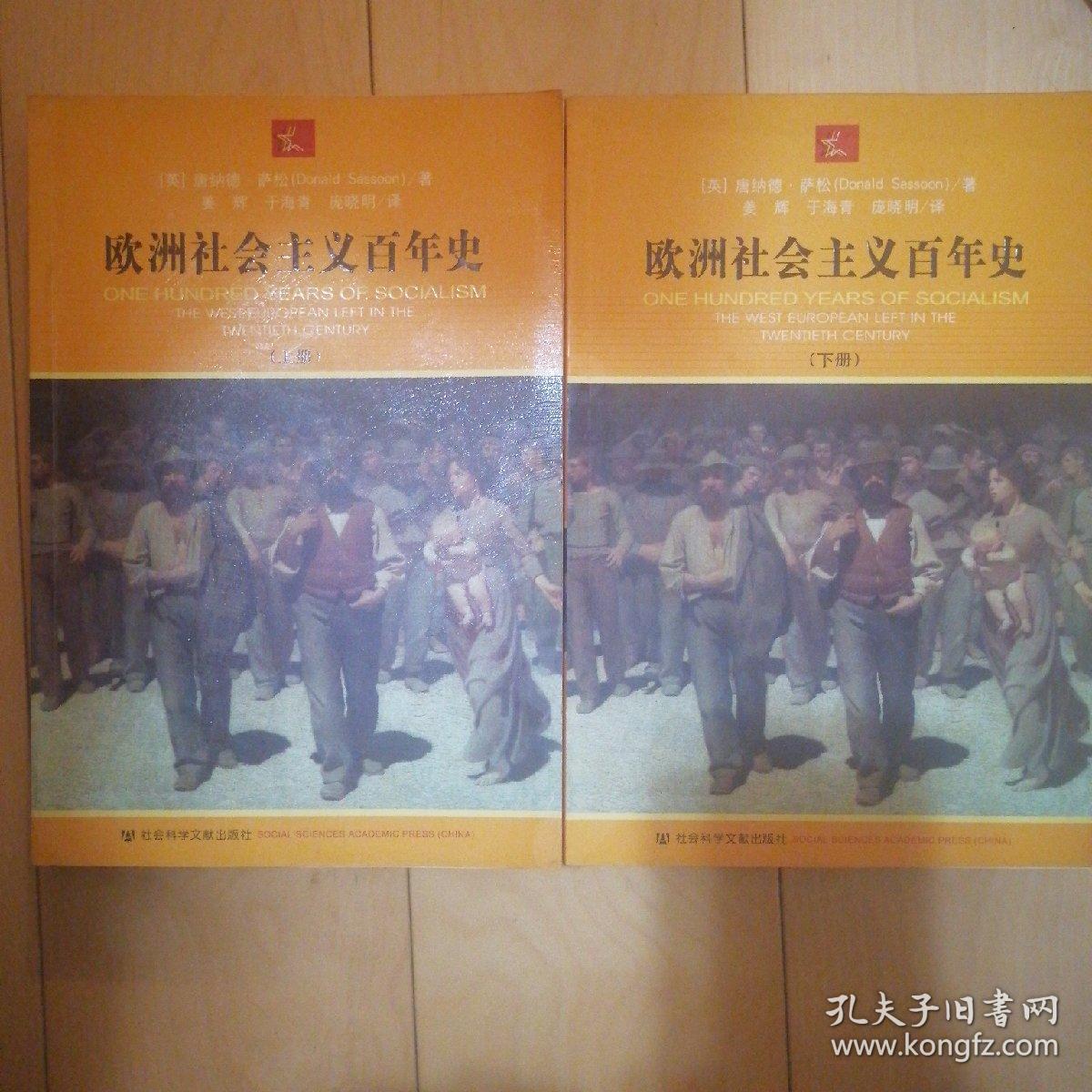 [英]唐纳德·萨松：欧洲社会主义百年史（上、下册，全2册）