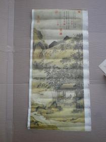 绢本画   古代名画    印刷品