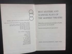 Best Mystery and Suspense Plays of the Modern Theatre