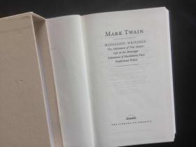Mark Twain : Mississippi Writings : Tom Sawyer, Life on the Mississippi, Huckleberry Finn, Pudd'nhead Wilson