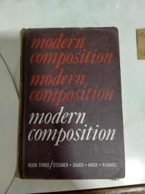 英文原版M odern,composition3