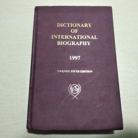 DICTIONARY OF INTERNATIONAL BIOGRAPHY 1997