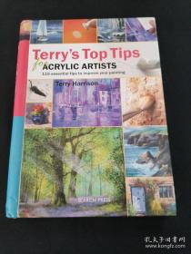 Terry's Top Tips     For  Acrylic Artists