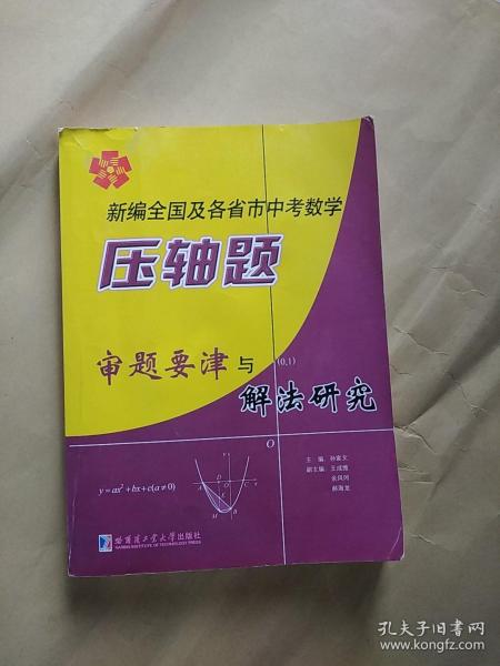 新编全国及各省市中考数学压轴题审题要津与解法研究