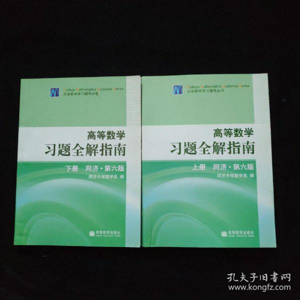 高等数学习题全解指南（下册）：同济·第六版