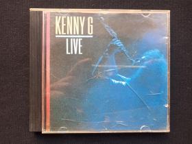 《凯利·金LIVE KENNYG 》CD歌曲、光碟、光盘、专辑、歌碟、影碟、唱片1碟片1盒装2000年左右(萨克斯、going home）