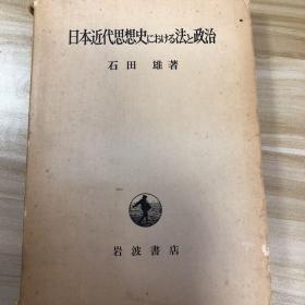 日本近代思想史における法と政治