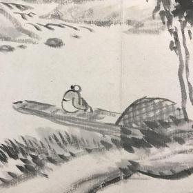 日本回流 名家册页散页 古董书画收藏