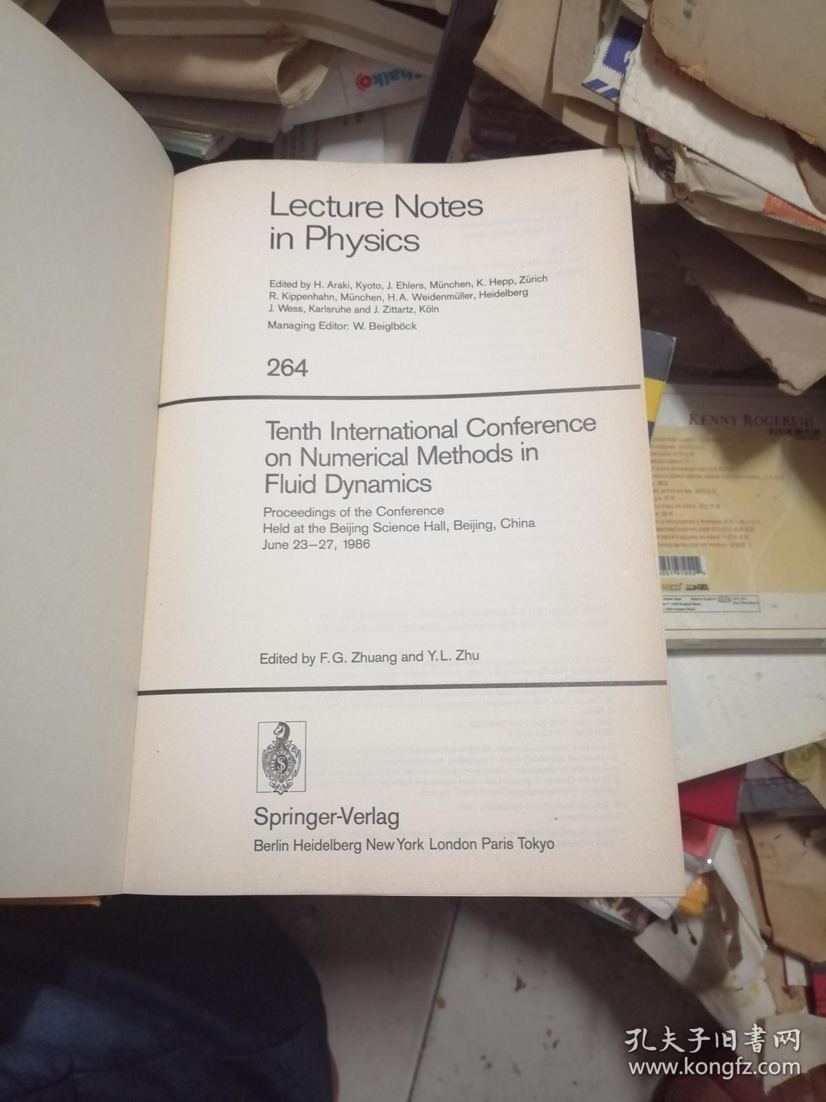 TENTH LNTERNATIONAL CONFERENCE ON NUMERICAL METHODS IN FLUID DYNAMICS