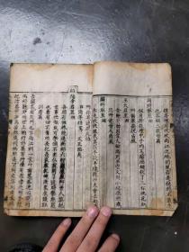 木刻本三教聚会贞集