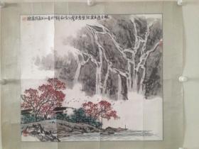 叶森槐 国画 山水 山居图