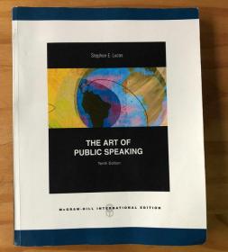 英文学生教材 英语演讲的艺术 Art Of Public Speaking by Lucas, Stephen E 名人演讲案例教程