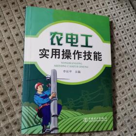 农电工实用操作技能 正版稀缺好品 辛长平 主编 中国电力出版社出版 2013年一版一印 仅印3000册