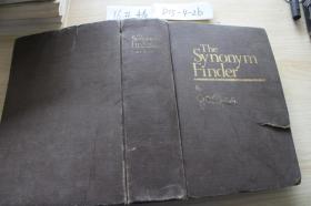 The Synonym Finder