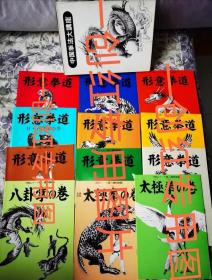 绝版 中国拳法大讲座日文版  形意拳技击 八卦掌 太极拳一共12册