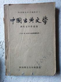 中国古典文学(唐代文学作品选)