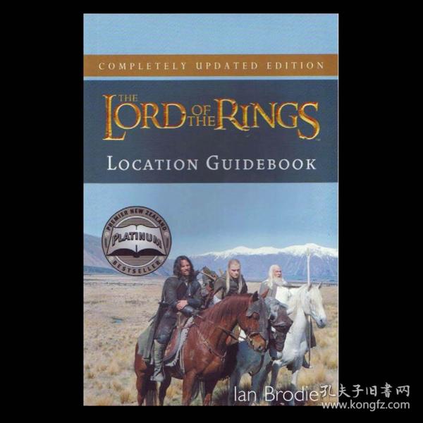 预售绝版指环王魔戒取景地指南Lord of the Rings Location Guidebook