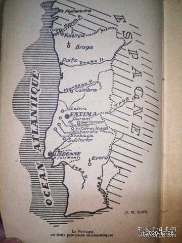 法文原版毛边书：FATIMA MERVEILLE INOUIE 第二版修订1942年