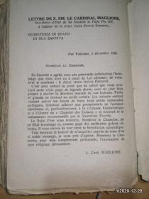 法文原版毛边书：FATIMA MERVEILLE INOUIE 第二版修订1942年