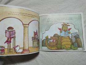 ｛童书·绘本类｝The Knight and the Dragon【英文原版 横版16开（24.8X20.2cm）1980年印刷】