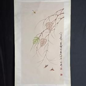 虫草树叶画 中堂画 全部亏本处理当工艺品卖