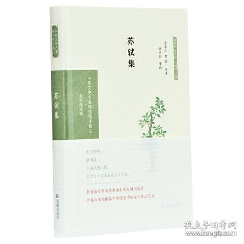 苏轼集（中华文史名著精选精译精注：全民阅读版）