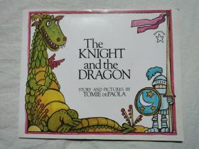 ｛童书·绘本类｝The Knight and the Dragon【英文原版 横版16开（24.8X20.2cm）1980年印刷】