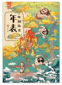 中国历史年表：知识超全的历史绘本工具书-中国人漫画科普-洋洋兔童书（3-6岁）