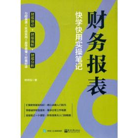 财务报表：快学快用实操笔记