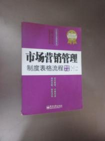 市场营销管理制度表格流程规范大全（成功金版）