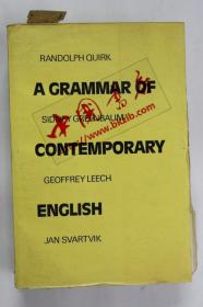 英文原版 现代英语语法A GRAMMAR OF CONTEMPORARY  ENGLISH