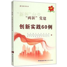 “两新”党建创新实践60例/党建实务丛书