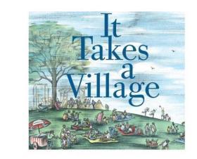 英文原版绘本 It Takes a Village: Picture Book Edition