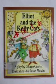 英文原版 埃利奥特和凯利猫elliot and the kelly cats