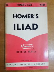 英文原版：HOMER'S
ILIAD