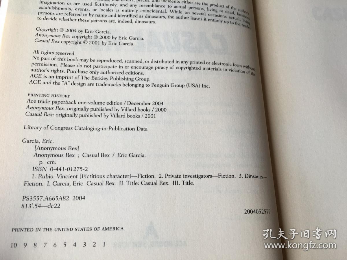 点击查看原图 Anonymous Rex / Casual Rex Omnibus(英语)