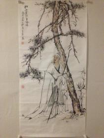 梅长宾 国画 人物 1