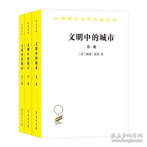 汉译世界学术名著丛书 文明中的城市 全三册