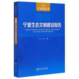 宁夏生态文明建设报告（2020）/宁夏蓝皮书