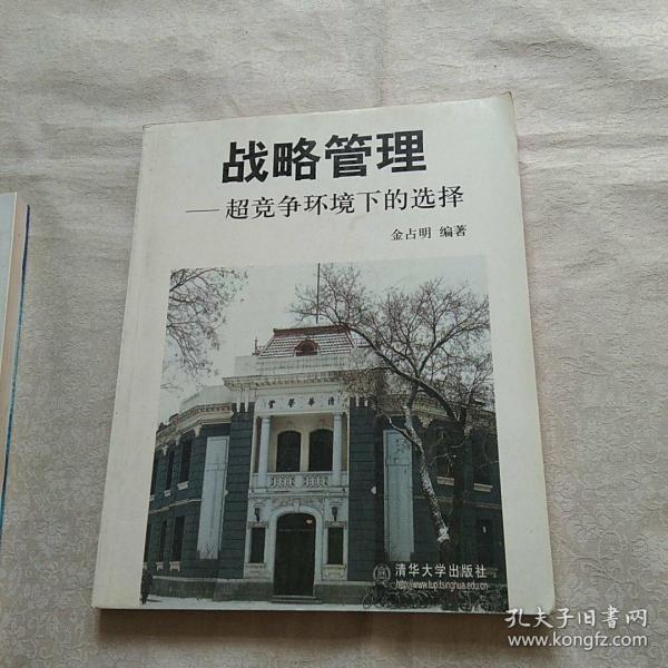 战略管理 超竞争环境下的选择