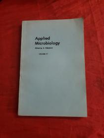 Applied Microbiology, Volume 27-应用微生物学进展，第27卷（英文版，详见图！！）