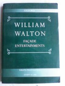 William Walton：Façade Entertainments    英文原版    威廉·沃尔顿