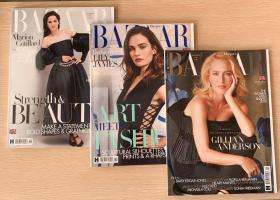 英国版HARPER`S BAZAAR 芭莎2020年10+11月 2本打包女士服装英文杂志