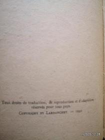 法文原版毛边书：J.FOUQUES DUPARC LE TROISIEME RICHELIEU  LIBERATEUR DU TERKITOIRE EN 1815