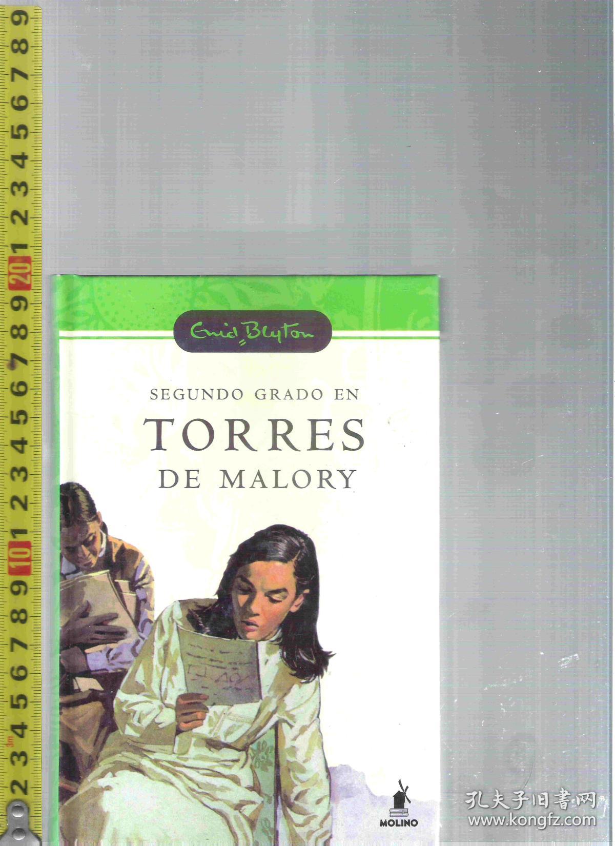 原版西班牙语小说 Segundo Grado en Torres de Malory / Enid Blyton【店里有一些西班牙语和意大利语的原版小说欢迎选购】