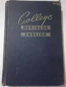 1948年College~BUSINESS ENGLISH
（大学商务英语）旧金山芝加哥原版