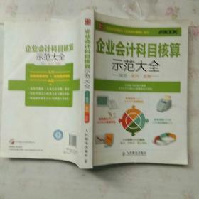 企业会计科目核算示范大全：规范·案例·实账【内页干净】现货